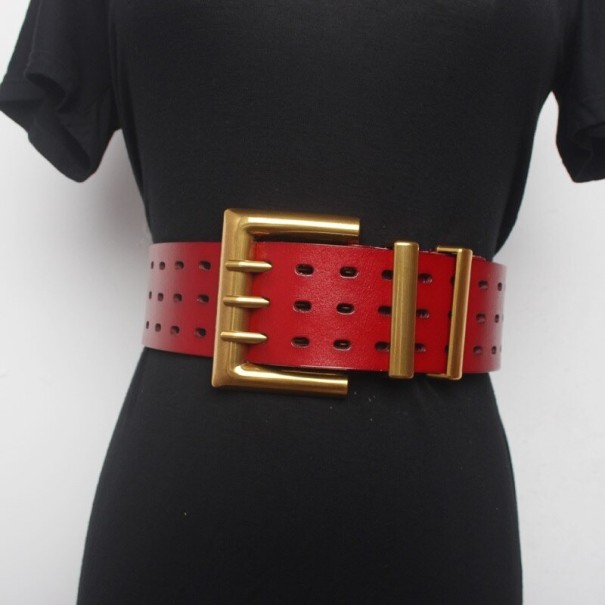 Dames leren riem L137