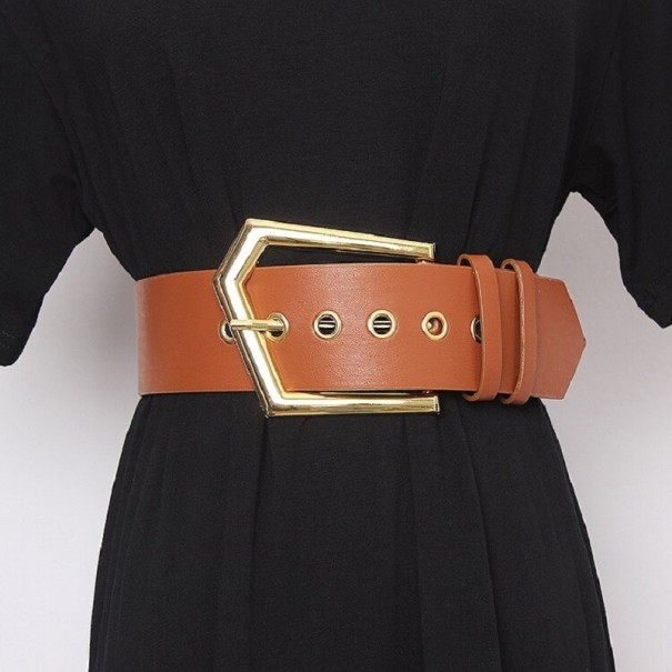 Dames leren riem L138