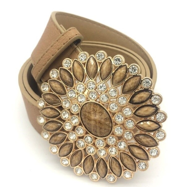 Dames leren riem L211 1