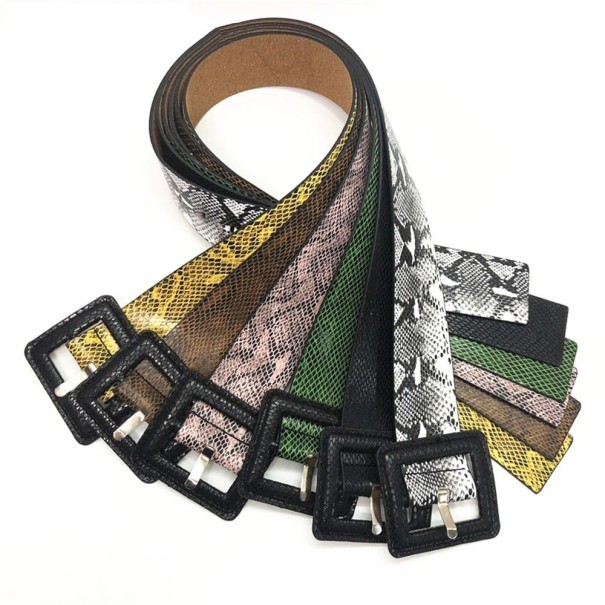 Dames leren riem L228
