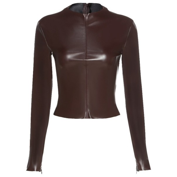 Dames leren top P2107 XS