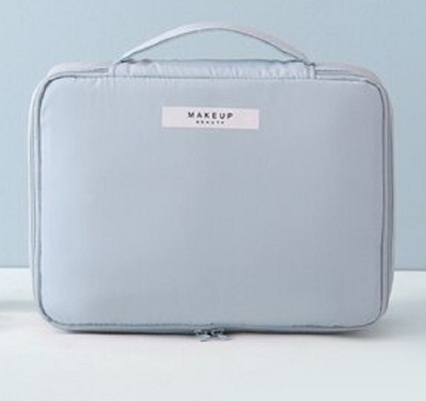 Dames make-up tas T535 lichtblauw L