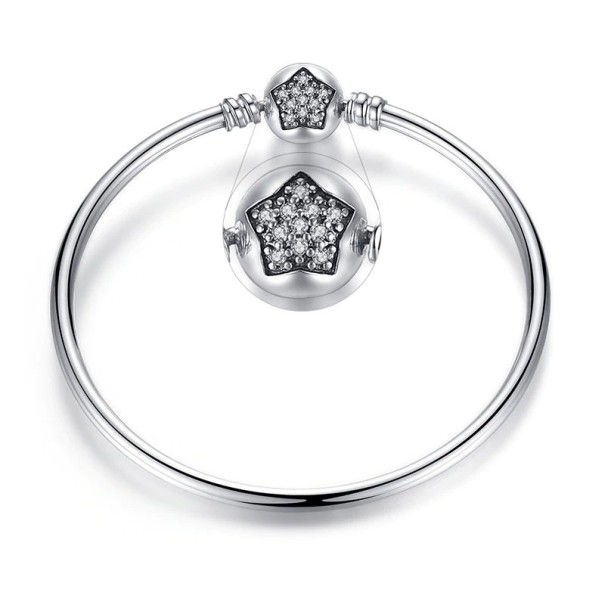 Dames massieve armband A1661 17 cm 1