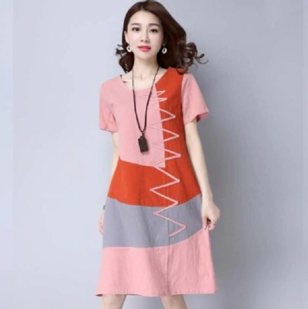 Dames Millie tuniekjurk roze S