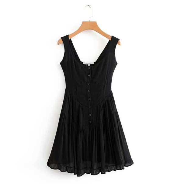 Dames mini jurk Janet zwart S
