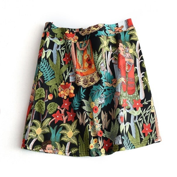 Dames minirok met hoge taille G61 L 2