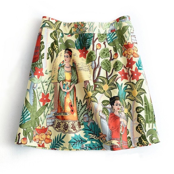 Dames minirok met hoge taille G61 L 3