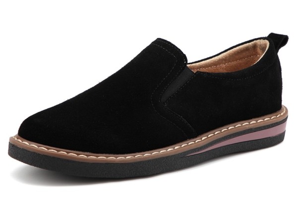 Dames mocassins zwart 38