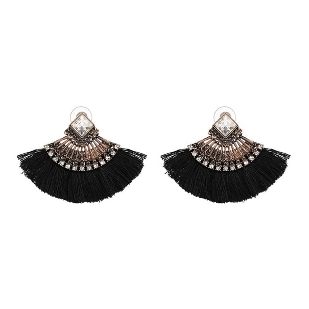 Dames oorbellen A2825 zwart