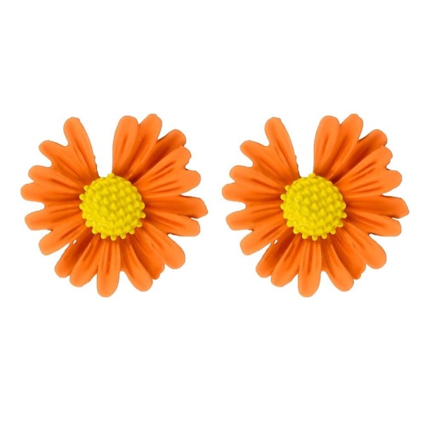 Dames oorbellen bloemen G979 5
