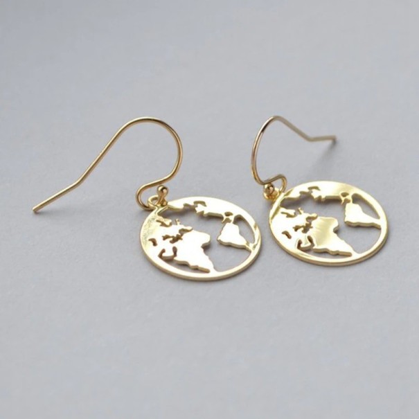 Dames oorbellen G1016 goud