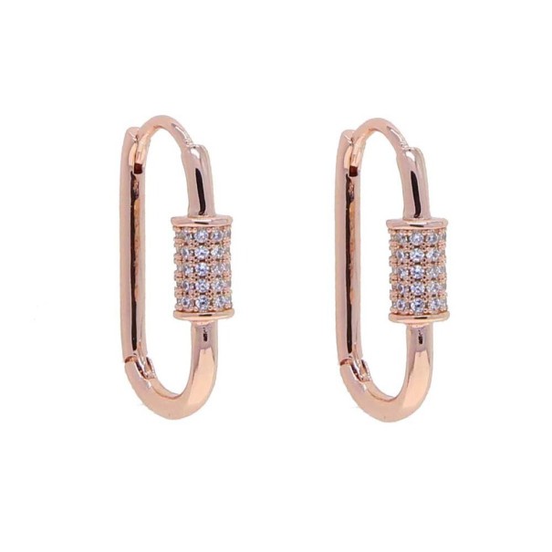 Dames oorbellen G1274 wit