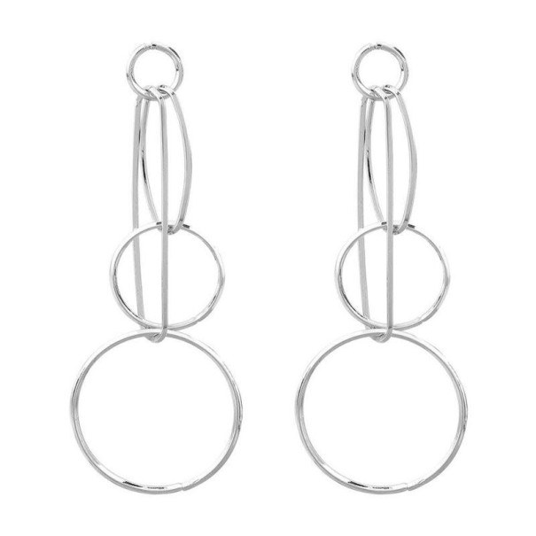 Dames oorbellen G1336 zilver 4