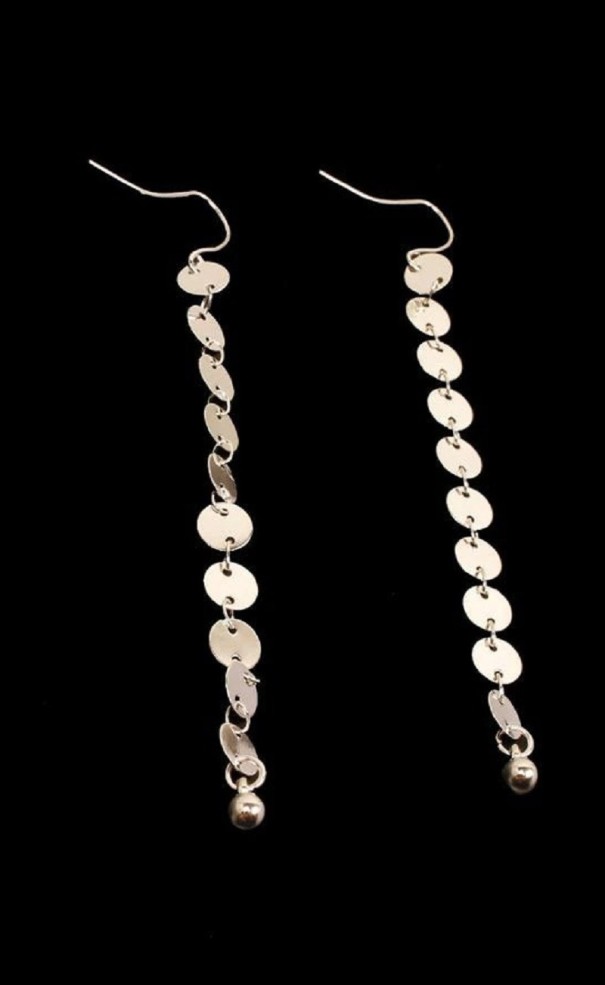 Dames oorbellen G1467 zilver