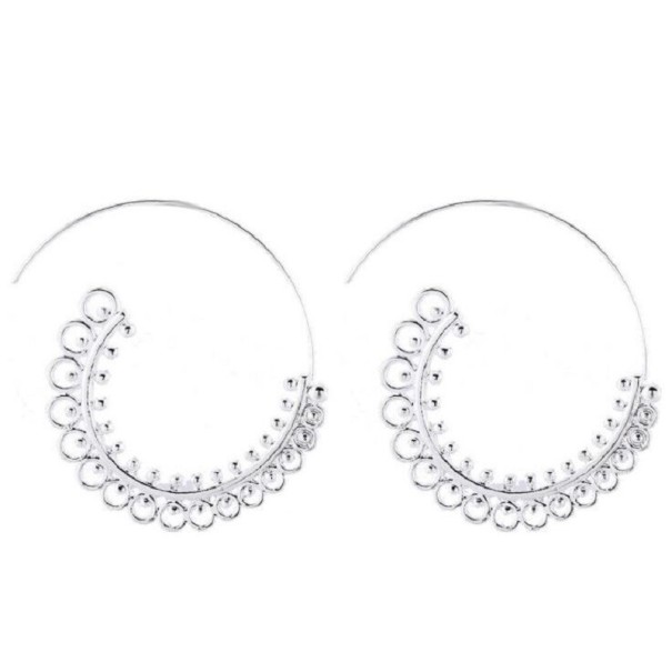Dames oorbellen G305 zilver 3