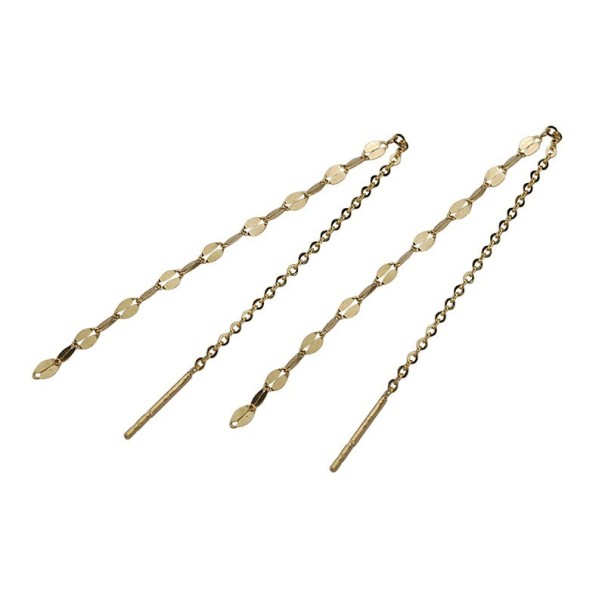 Dames oorbellen G398 zilver