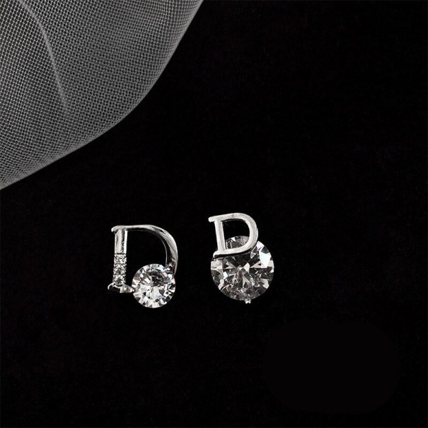 Dames oorbellen G504 zilver 1