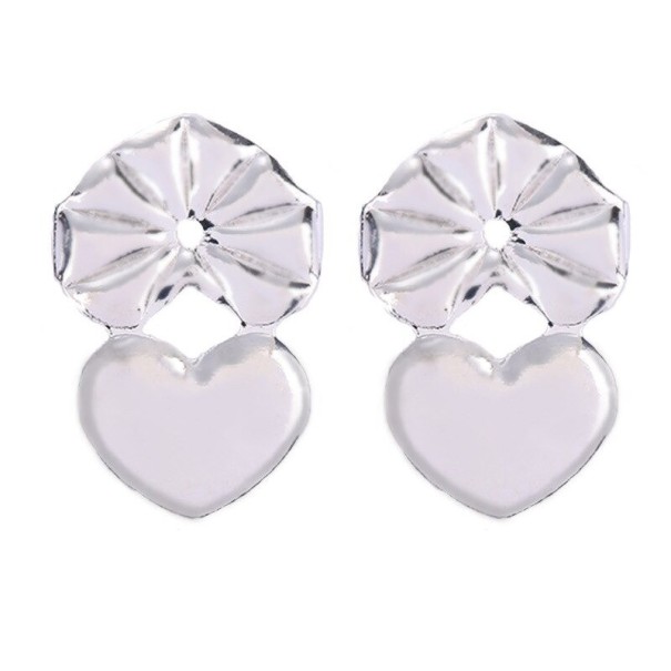 Dames oorbellen G697 zilver 2
