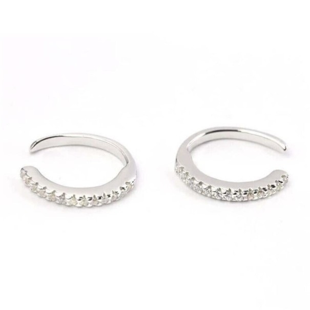 Dames oorbellen G700 zilver 1