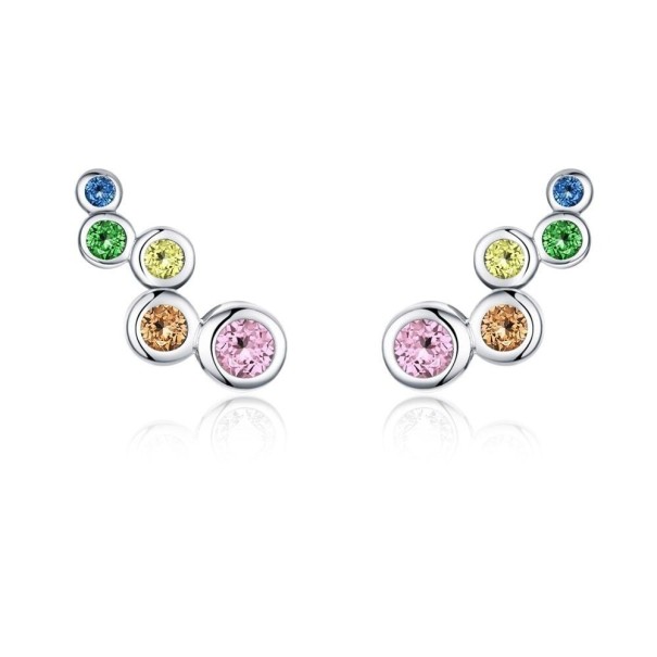 Dames oorbellen G905 multicolor