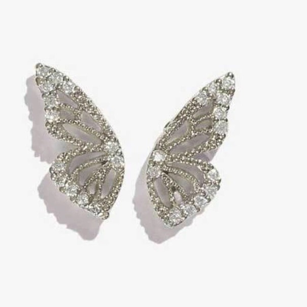 Dames oorbellen H717 zilver 1