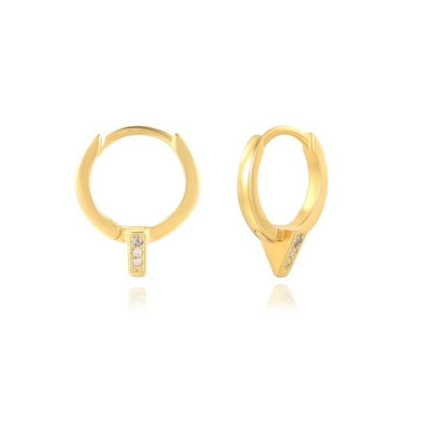 Dames oorbellen H719 goud 2