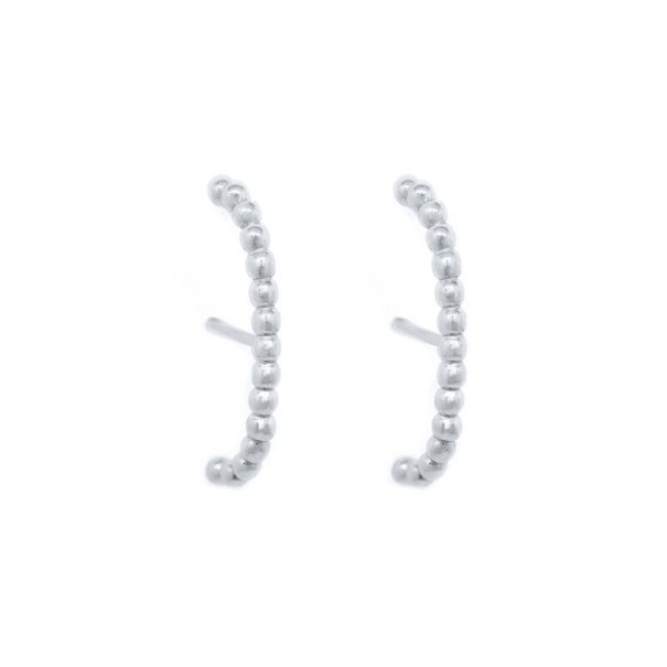 Dames oorbellen H740 zilver 4