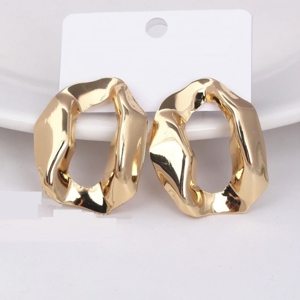 Dames oorbellen H794 goud