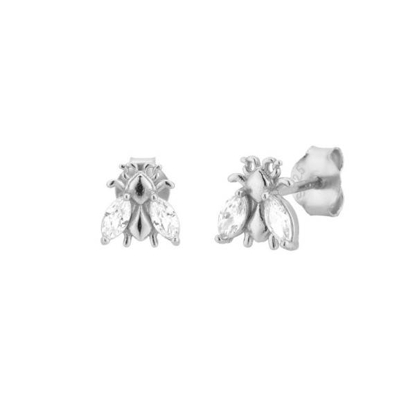Dames oorbellen H842 zilver 2