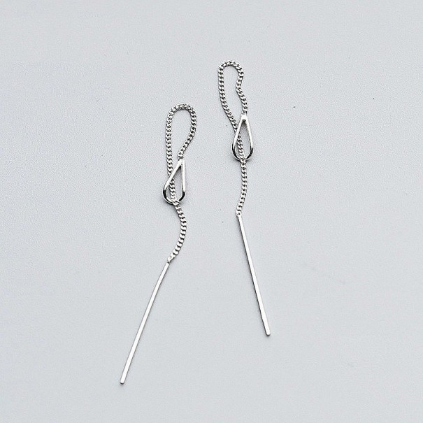 Dames oorbellen met hanger R47 1
