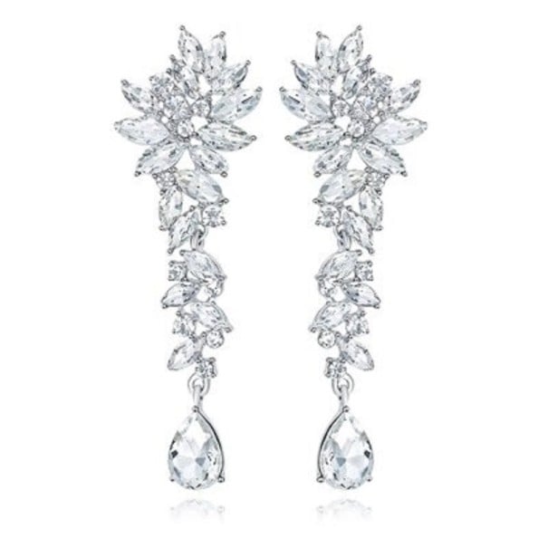 Dames oorbellen met kristallen G937 6