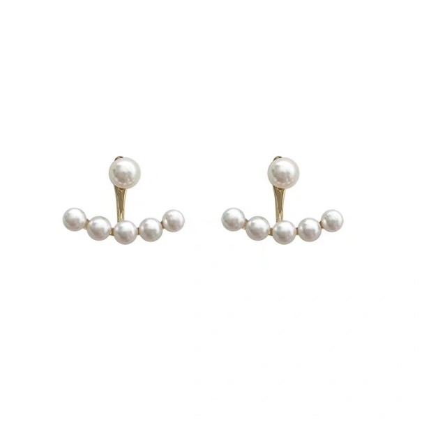 Dames oorbellen met parels G1089 5