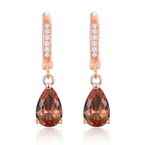 Dames oorbellen met steen R50 1