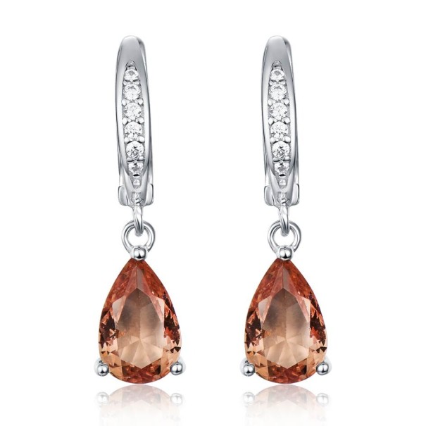 Dames oorbellen met steen R50 4