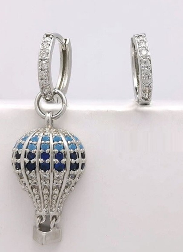 Dames oorbellen met zirkonen G1279 15
