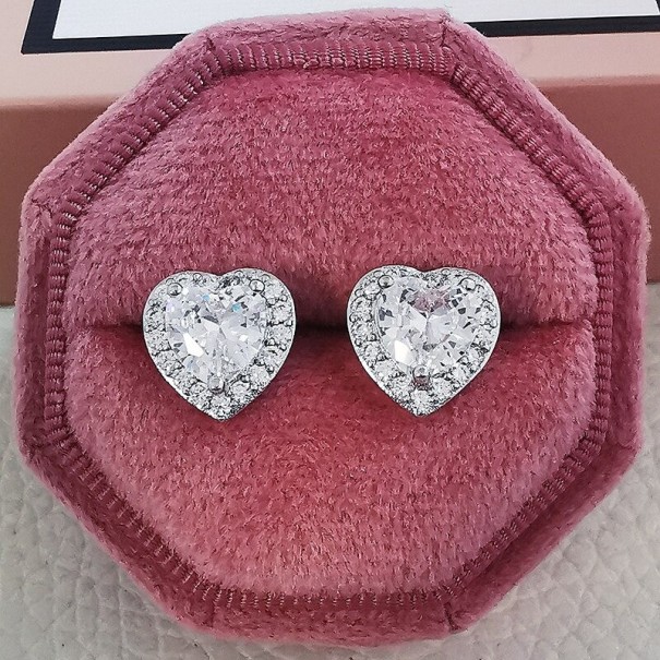 Dames oorbellen met zirkonen G343 47
