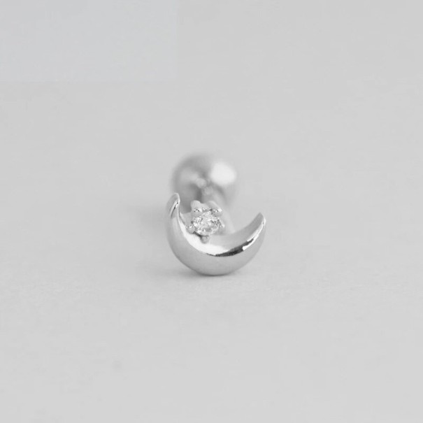 Dames oorbellen R100 zilver 3