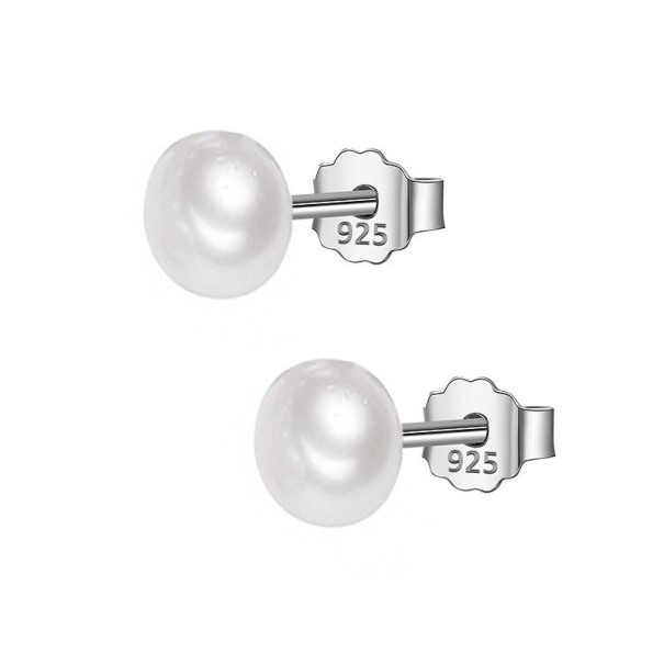 Dames oorstekers met parel G915 3