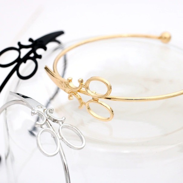 Dames open armband met schaar