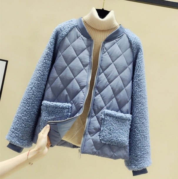 Dames overgangsjas P1547 blauw M
