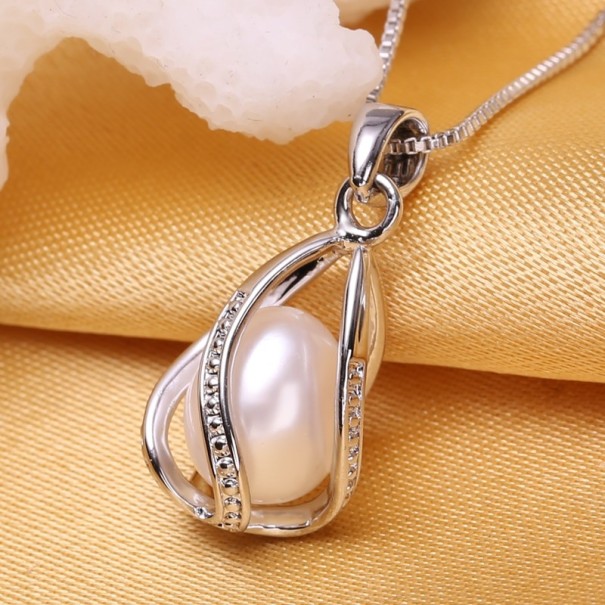 Dames parelketting A1454