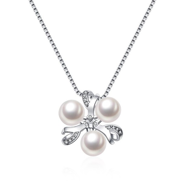 Dames parelketting D536 3