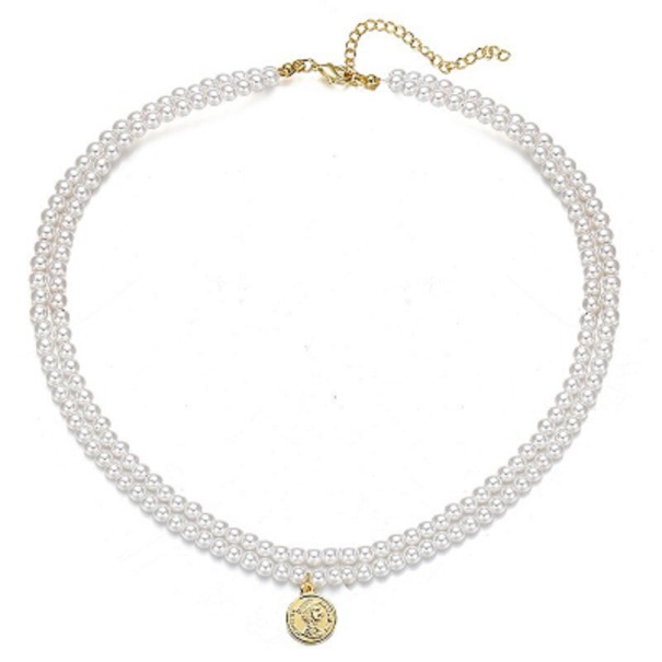 Dames parelketting G778 1