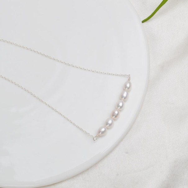 Dames parelketting M114