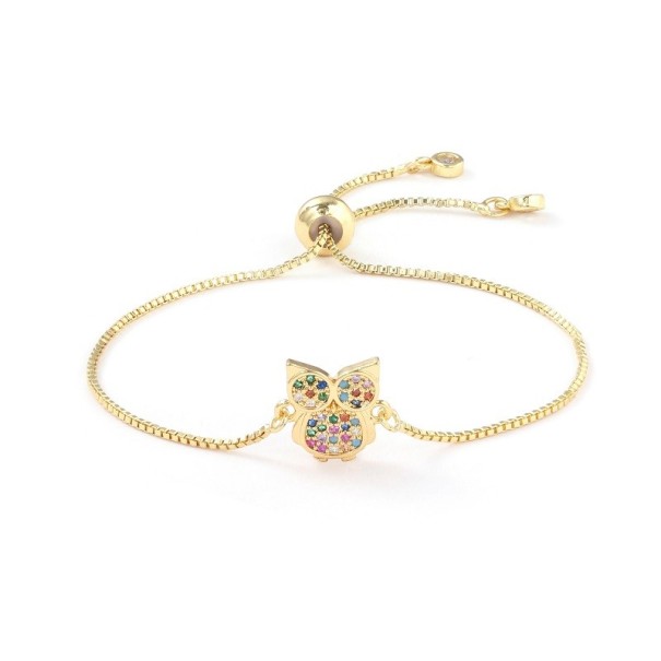 Dames pull-up armband H489 goud 4