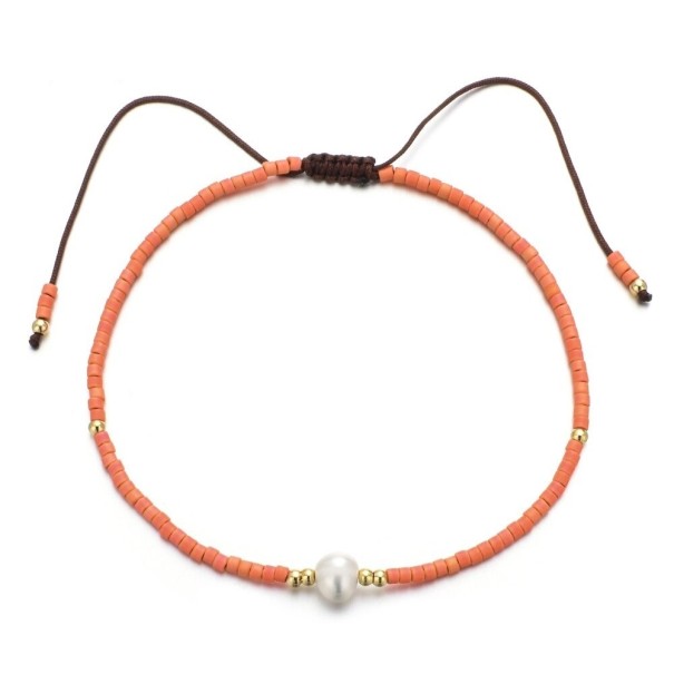 Dames pull-up armband met parel 8