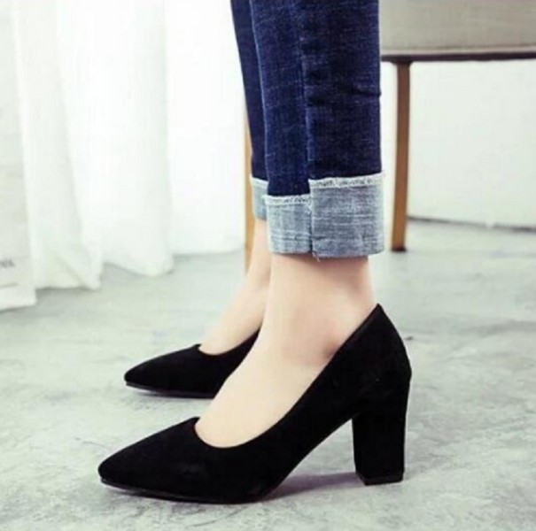 Dames pumps Stella zwart 36