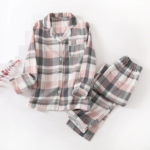 Dames pyjama P2692 roze L