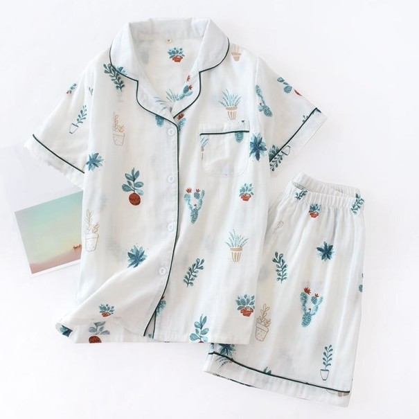 Dames pyjama P2710 wit S