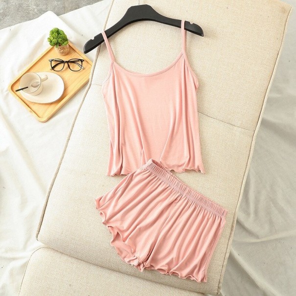 Dames pyjama P2735 abrikoos M